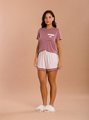 PIJAMA FEMININO SHORT DOLL MANGA CURTA
