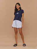 PIJAMA FEMININO SHORT DOLL MANGA CURTA