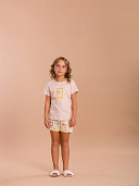 PIJAMA INFANTIL SHORT DOLL MANGA CURTA
