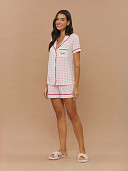 PIJAMA FEMININO CAMISARIA MANGA CURTA