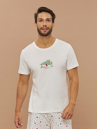 PIJAMA MASCULINO MANGA CURTA