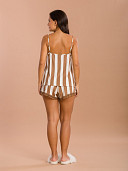 PIJAMA FEMININO SHORT DOLL ALÇA COM DETALHES EM RENDA