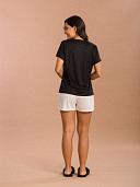 PIJAMA FEMININO SHORT DOLL MANGA CURTA