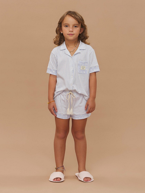PIJAMA FEMININO CAMISARIA MANGA CURTA INFANTIL