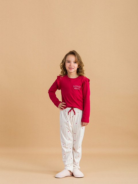 PIJAMA FEMININO INFANTIL LONGO