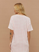 PIJAMA FEMININO CAMISOLA MANGA CURTA