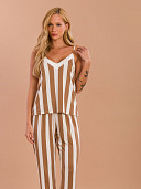 PIJAMA FEMININO PIJAMA LONGO COM ALÇA