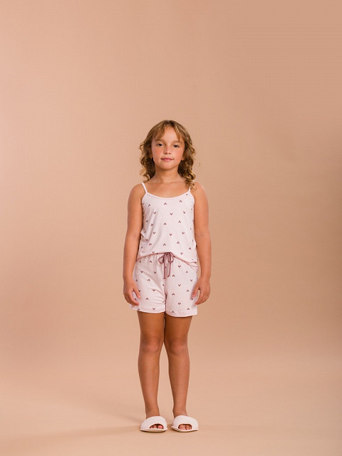 PIJAMA INFANTIL SHORT DOLL ALÇA