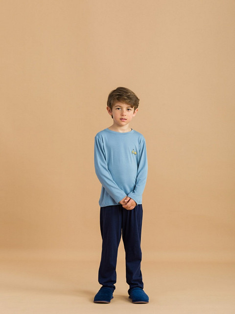PIJAMA MASCULINO LONGO INFANTIL