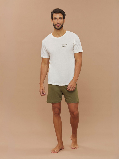 PIJAMA MASCULINO MANGA CURTO