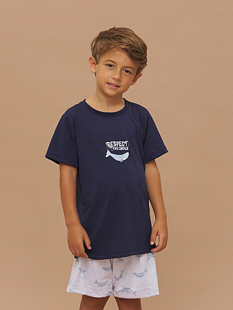 PIJAMA MASCULINO MANGA CURTA INFANTIL