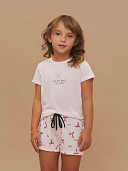 PIJAMA FEMININO SHORT DOLL MANGA CURTA INFANTIL