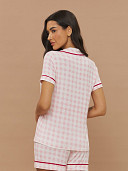 PIJAMA FEMININO CAMISARIA MANGA CURTA