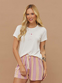 PIJAMA FEMININO SHORT DOLL MANGA CURTA
