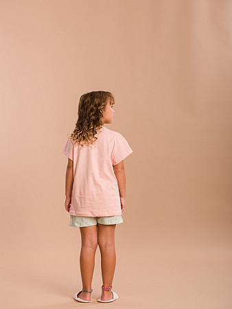 PIJAMA INFANTIL SHORT DOLL MANGA CURTA INFANTIL