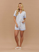 PIJAMA FEMININO CAMISARIA MANGA CURTA