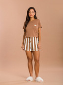 PIJAMA FEMININO SHORT DOLL MANGA CURTA