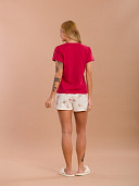 PIJAMA FEMININO SHORT DOLL MANGA CURTA