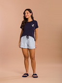 PIJAMA FEMININO SHORT DOLL MANGA CURTA