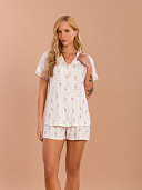 PIJAMA FEMININO CAMISARIA CURTA