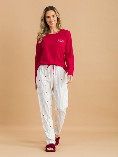 PIJAMA FEMININO LONGO
