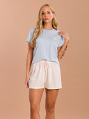 PIJAMA FEMININO SHORT DOLL MANGA CURTA