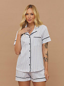 PIJAMA FEMININO CAMISARIA MANGA CURTA