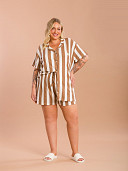 PIJAMA FEMININO PLUS SIZE CAMISARIA CURTA