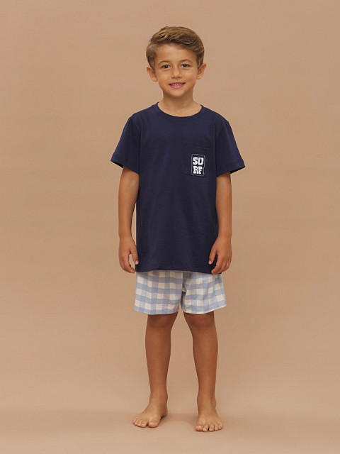 PIJAMA MASCULINO MANGA CURTO INFANTIL
