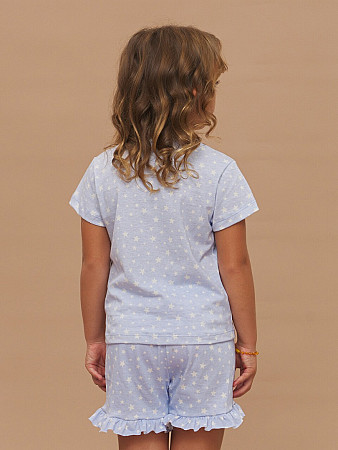 PIJAMA FEMININO SHORT DOLL MANGA CURTA INFANTIL