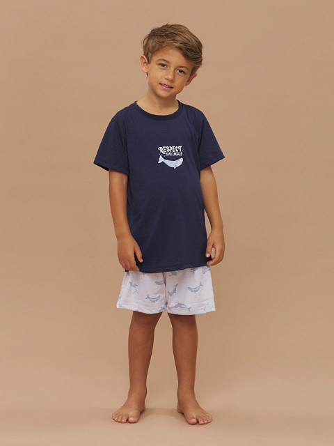 PIJAMA MASCULINO MANGA CURTA INFANTIL