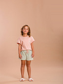 PIJAMA INFANTIL SHORT DOLL MANGA CURTA INFANTIL