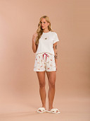 PIJAMA FEMININO SHORT DOLL MANGA CURTA