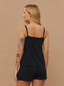 PIJAMA FEMININO SHORT DOLL ALÇA COM RENDA