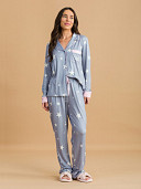 PIJAMA FEMININO CAMISARIA LONGO COMFY