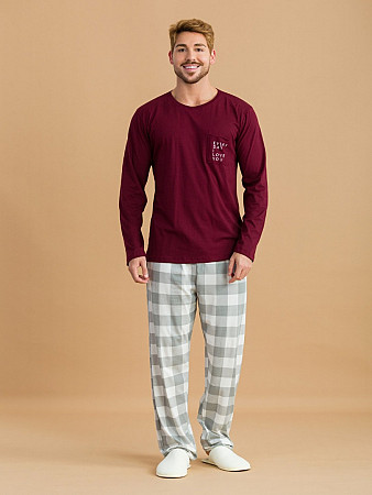 PIJAMA MASCULINO LONGO