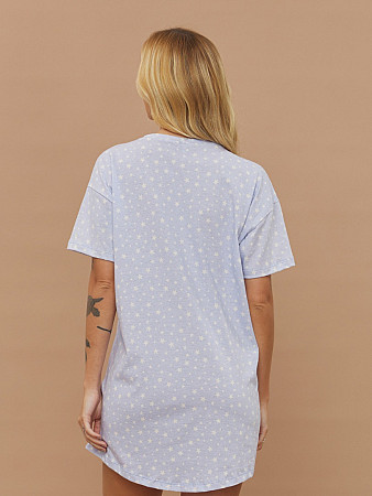 PIJAMA FEMININO CAMISOLA MANGA CURTA