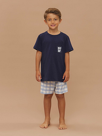 PIJAMA MASCULINO MANGA CURTO INFANTIL