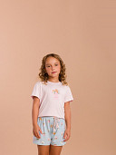 PIJAMA INFANTIL SHORT DOLL MANGA CURTA