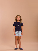 PIJAMA INFANTIL SHORT DOLL MANGA CURTA