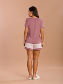 PIJAMA FEMININO SHORT DOLL MANGA CURTA