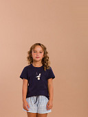 PIJAMA INFANTIL SHORT DOLL MANGA CURTA