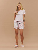 PIJAMA FEMININO SHORT DOLL MANGA CURTA