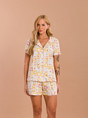 PIJAMA FEMININO CAMISARIA CURTA