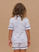 PIJAMA FEMININO CAMISARIA MANGA CURTA INFANTIL