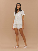 PIJAMA FEMININO CAMISARIA MANGA CURTA