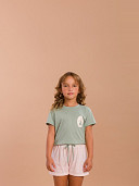 PIJAMA INFANTIL SHORT DOLL MANGA CURTA