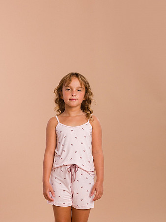 PIJAMA INFANTIL SHORT DOLL ALÇA