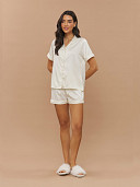 PIJAMA FEMININO CAMISARIA MANGA CURTA