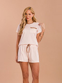 PIJAMA FEMININO SHORT DOLL MANGA CURTA
